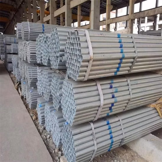 Zinc Coated Surface / Gi Pipe / Galvanized Hollow Section Galvanized Steel Pipe