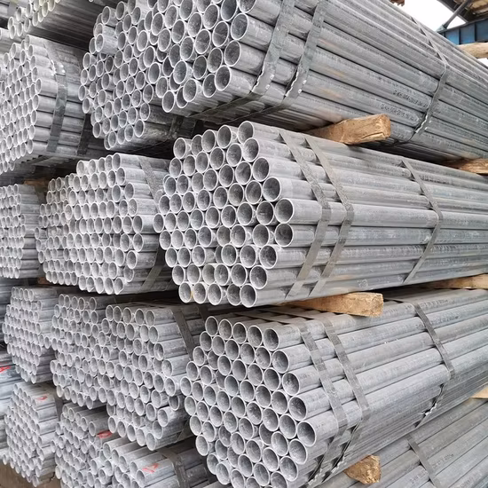 Zinc Coated Surface / Gi Pipe / Galvanized Hollow Section Galvanized Steel Pipe