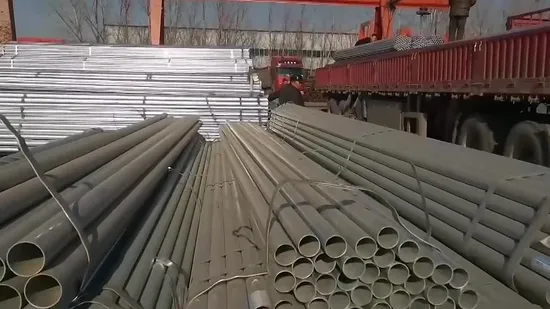 Zinc Coated Surface / Gi Pipe / Galvanized Hollow Section Galvanized Steel Pipe