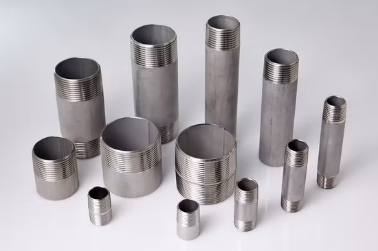150 lbs Edelstahl-Rohrverschraubungen mit NPT/Bsp/DIN-Außengewinde