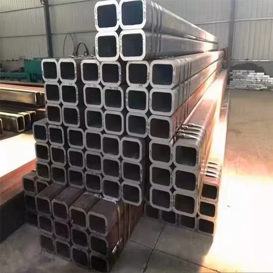 Fabrik-Direktverkauf 40X40 Vierkantrohr aus verzinktem rechteckigem Stahl mit Hohlprofil Q345, feuerverzinkt